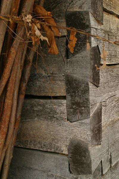 Dovetail Joint in a house — Stock Photo, Image