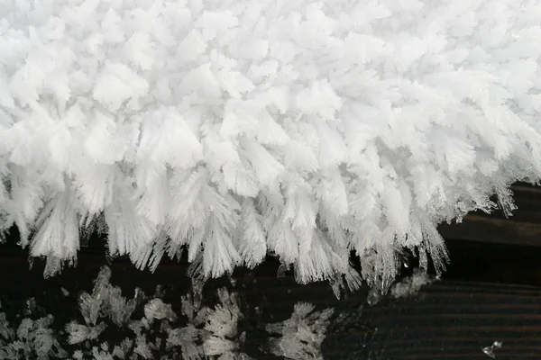 Detalhe de flocos de neve — Fotografia de Stock