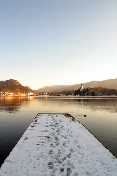 Озеро Блед, Словенія . — стокове фото