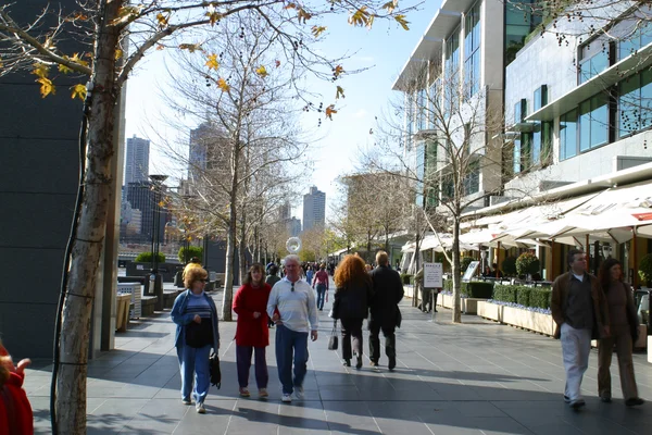 Rua em Melbourne — Fotografia de Stock