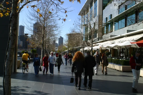 Street Melbourne — Stok fotoğraf