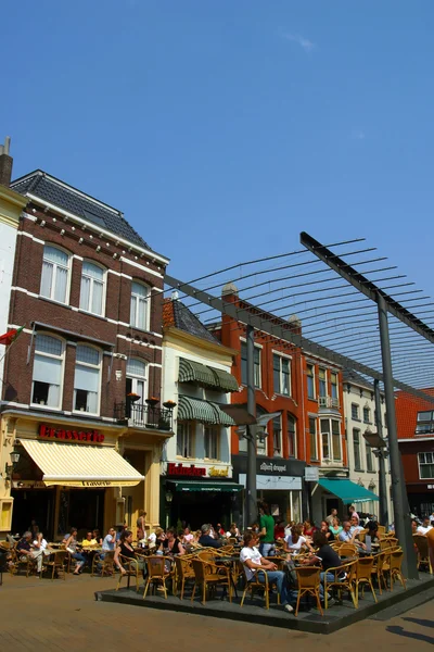 Buildings on Groningen — Stock Photo, Image