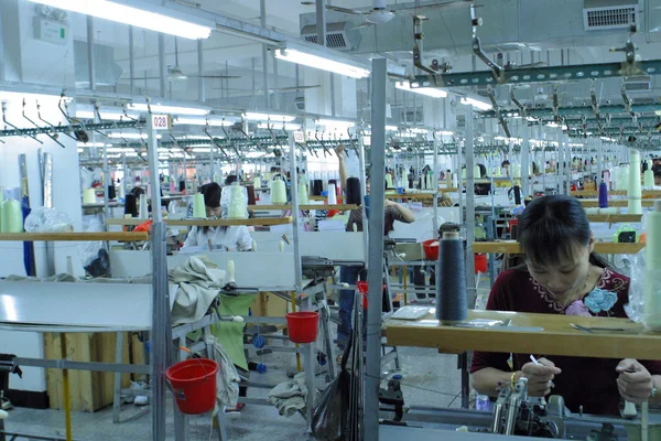 Chińskie fabryki — Zdjęcie stockowe