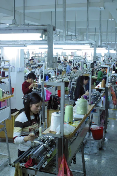 Chinese fabriek Stockfoto