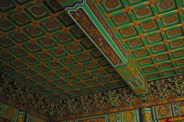 Wnętrze świątyni Chiny — Zdjęcie stockowe