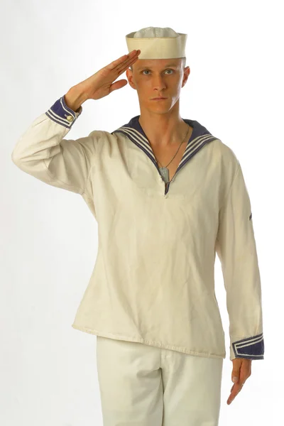 Fiatal tengerész férfi — Stock Fotó