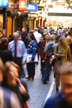 kalabalık bir şehir