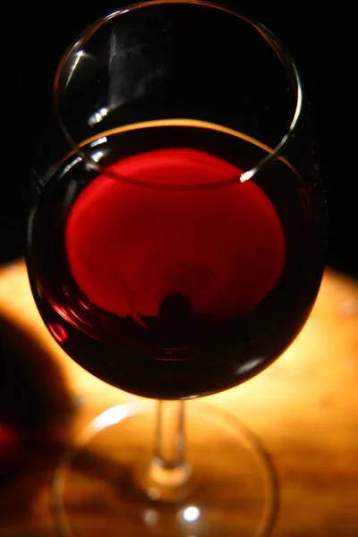 Vin en verre — Photo