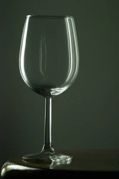 빈 와인 잔 — 스톡 사진