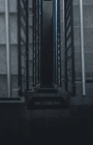 Detail Stairs Black White — Photo