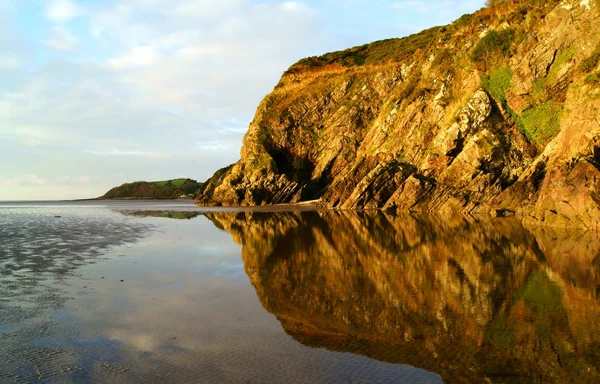 Schotse kust kliffen — Stockfoto