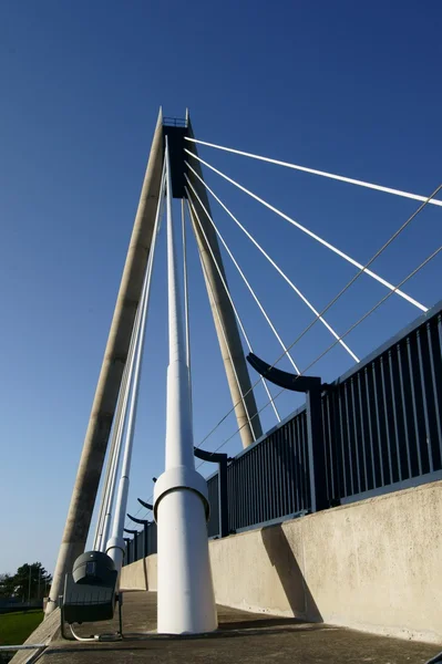 De 'marine manier' brug in southport, Engeland. — Stockfoto