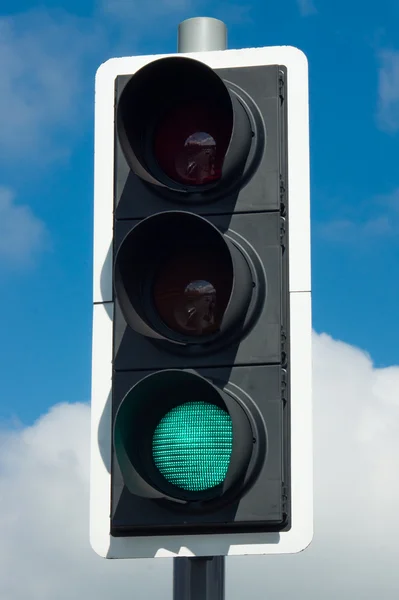 Green light. — Stock Photo, Image