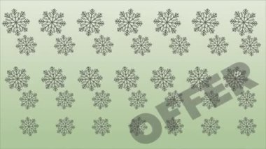 Soyut Noel arkaplanı için sınırlı dönem teklifi