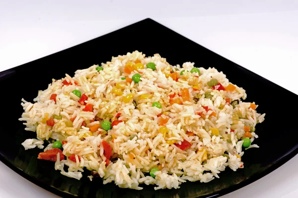 Arroz frito con verduras — Foto de Stock