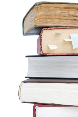kitap yakın çekim yığını