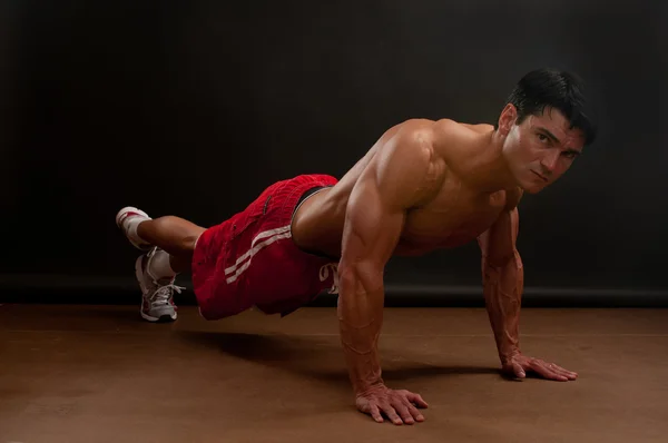 Man exercising — Stock Photo, Image