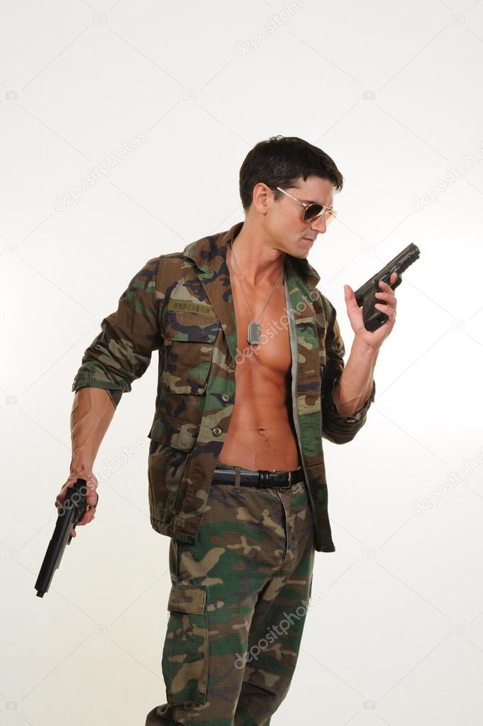 Hot army guy