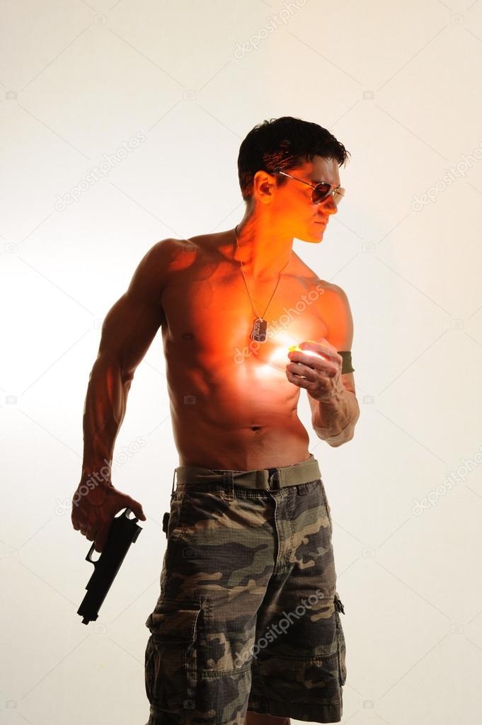 Hot military stud