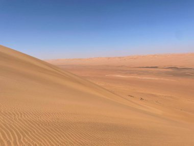 Desert view in Namibia in Africa