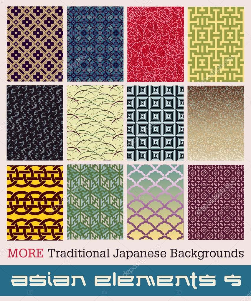 Traditional Japanese patterns
