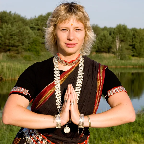 Indian dance — Stock Photo, Image