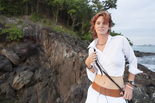 kızıl saçlı kız