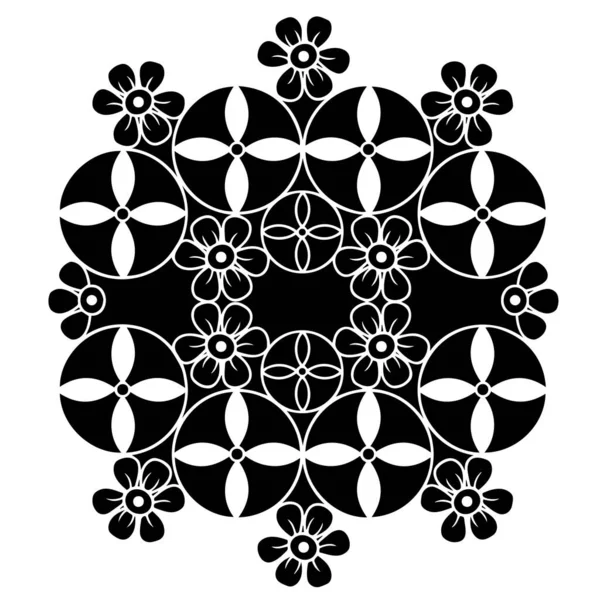 Patroon Krullen Close Een Witte Achtergrond Fragmenten Van Vectorafbeeldingen Materiaal — Stockvector