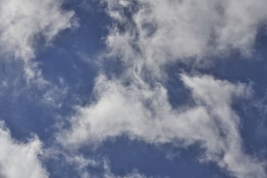 bulutlu mavi gökyüzü arkaplanı..