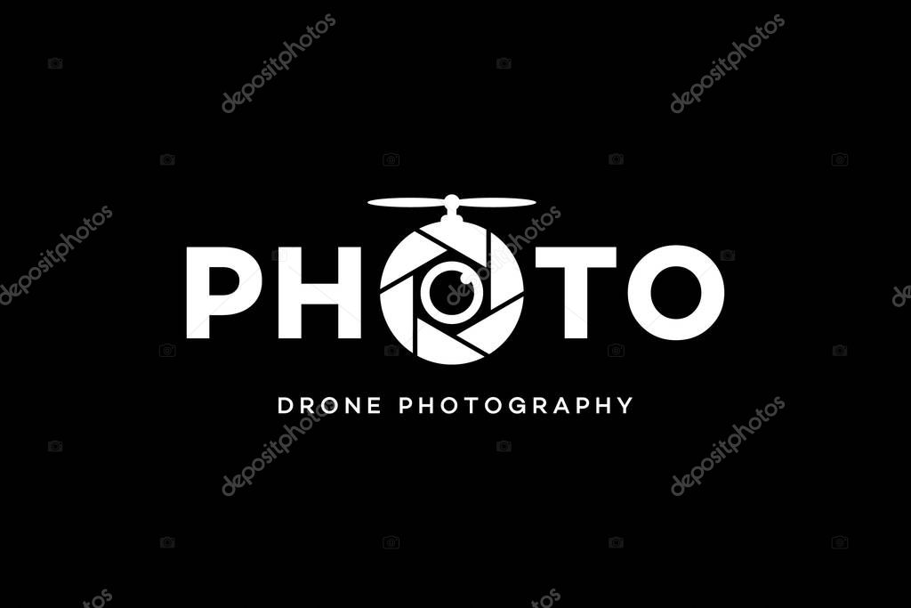 Black Drone Photography Logo