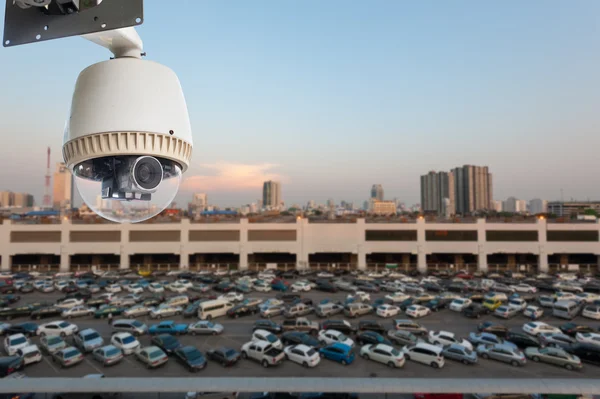 CCTV Camera werkt — Stockfoto