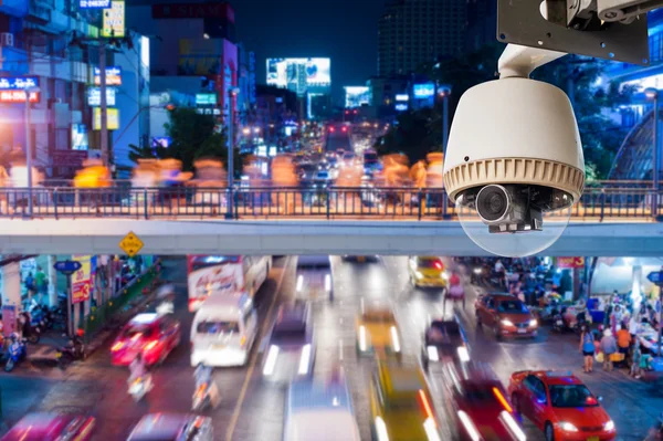 CCTV камери працюють — стокове фото