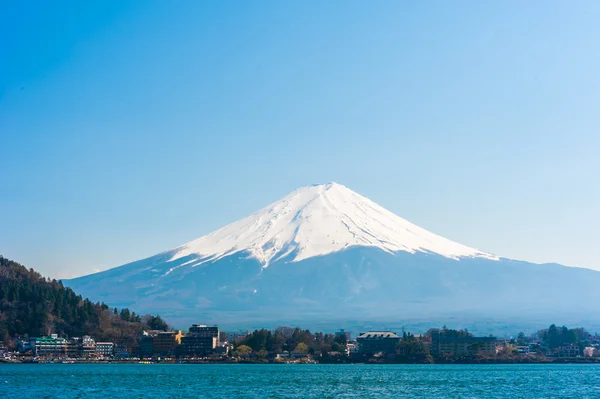 Fujisan, Гора Фудзі подання від озера Kawaguchiko, Японія — стокове фото