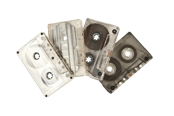 Retro audio tapes — Stock Photo, Image