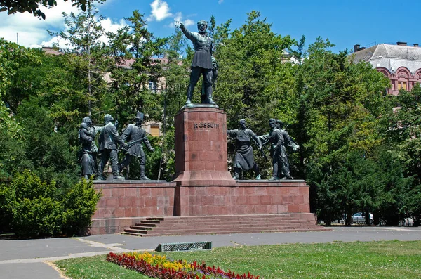 Budapest Magyarország 2011 Június Kossuth Lajos Szobra Budapesti Orczy Parkban — Stock Fotó