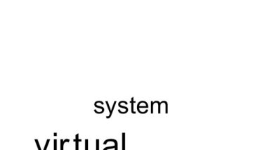 Artificial intelligence words cloud animation on white background. 4 k resolution. 