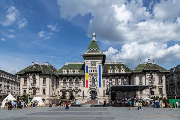 Craiova Dolj Romania Mai 2022 Prefectura Judetului Dolj Palatul Administrativ — Fotografie, imagine de stoc