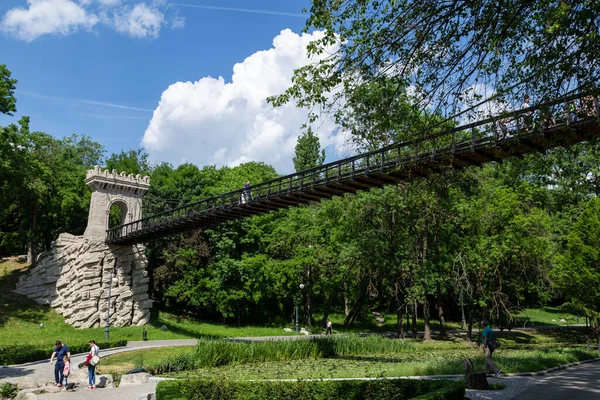 Craiova Dolj Romanya Mayıs 2022 Romanescu Park Craiova Askıya Alınan — Stok fotoğraf
