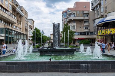 Craiova, Dolj County, Romanya: Romanya 'nın Craiova kentindeki Artesian çeşmesi.