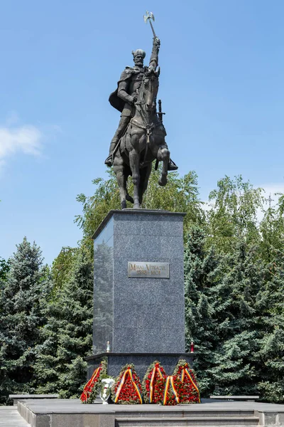 Craiova Dolj Roumanie Mai 2022 Statue Michel Brave Mihai Viteazul — Photo