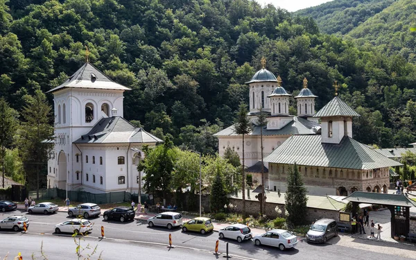 Lainici Bumbesti Jiu Romania July 2022 View Lainici Monastery Lainici —  Fotos de Stock