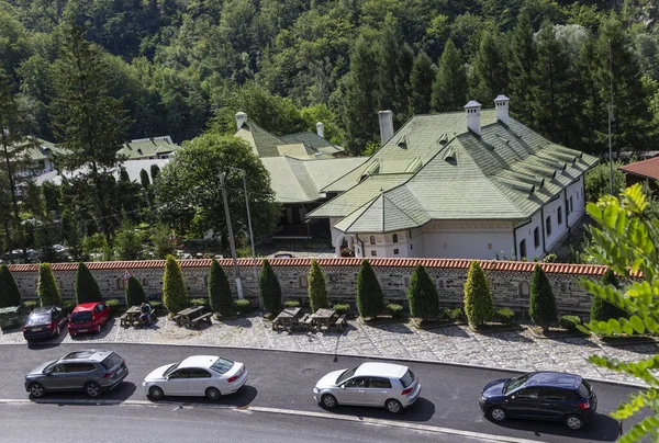 Lainici Bumbesti Jiu Romania July 2022 View Lainici Monastery Lainici — Stock fotografie