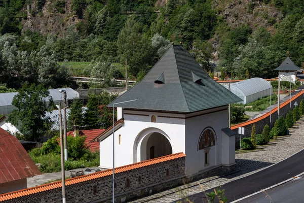 Lainici Bumbesti Jiu Romania July 2022 View Lainici Monastery Lainici — Photo