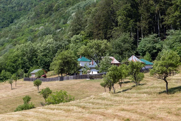 Lainici Bumbesti Jiu Romania July 2022 View Locurele Heritage Lainici — Stok fotoğraf