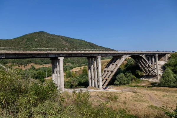 Santamaria Orlea Hunedoara July 2022 View Viaduct Santamaria Orlea Hunedoara — Stockfoto