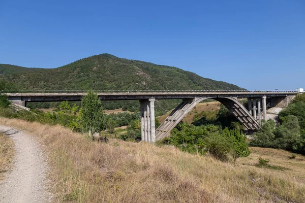 Santamaria Orlea Hunedoara July 2022 View Viaduct Santamaria Orlea Hunedoara — Stockfoto