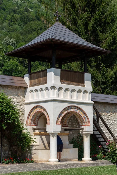 Polovragi Gorj County Romania July 2022 Orthodox Church Polovragi Monastery —  Fotos de Stock