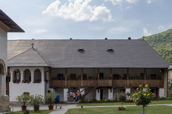 Polovragi Gorj County Romania July 2022 Orthodox Church Polovragi Monastery — Stock fotografie