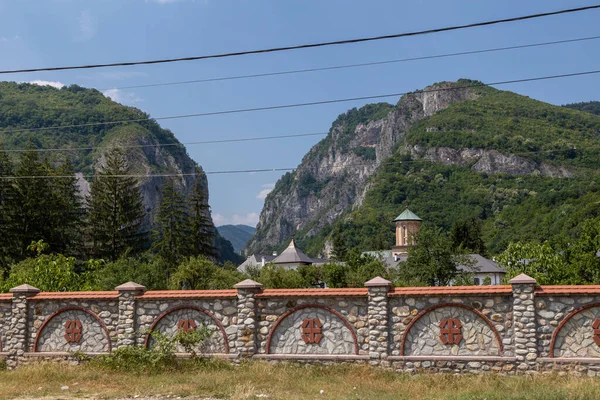 Polovragi Gorj County Romania July 2022 Oltet River Gorges Polovragi —  Fotos de Stock