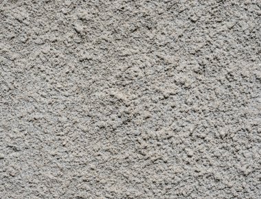 Arka planda beton dokusu olan eski gri beton duvar. Kopyalama alanı ile ön görünüm.